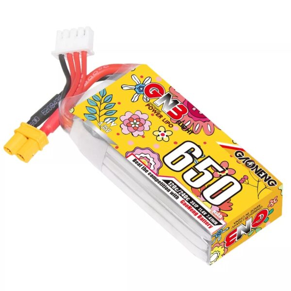 GNB LiPo Battery 11.4V 120C 650mAh 3S HV - Image 2