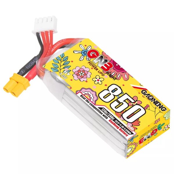GNB LiPo Battery 11.4V 120C 850mAh 3S HV - Image 2