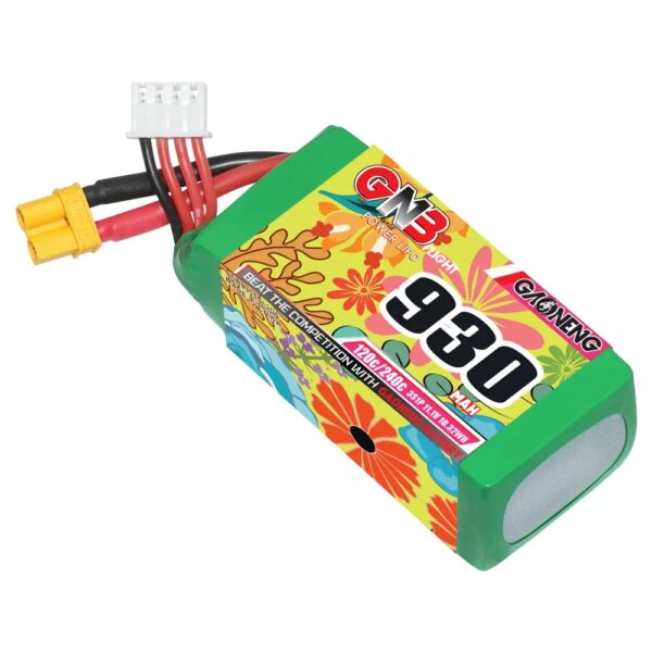 GNB Battery 11.1V 120C 930mAh 3S - Image 3