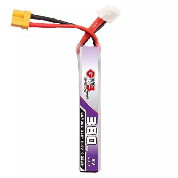 GNB LiPo Battery 11.4V 60C 380mAh 3S HV - Image 2