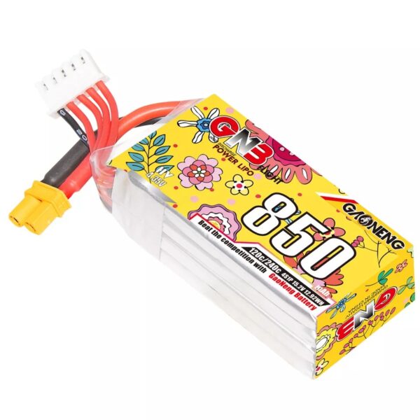 GNB Battery 15.2V 120C 850mAh 4S HV - Image 2