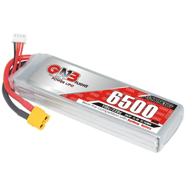 GNB Battery 11.1V 110C 6500mAh 3S - Image 3
