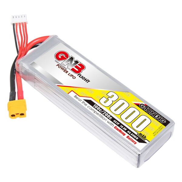 GNB Battery 14.8V 3000mAh 100C 4S (Long) - Image 2