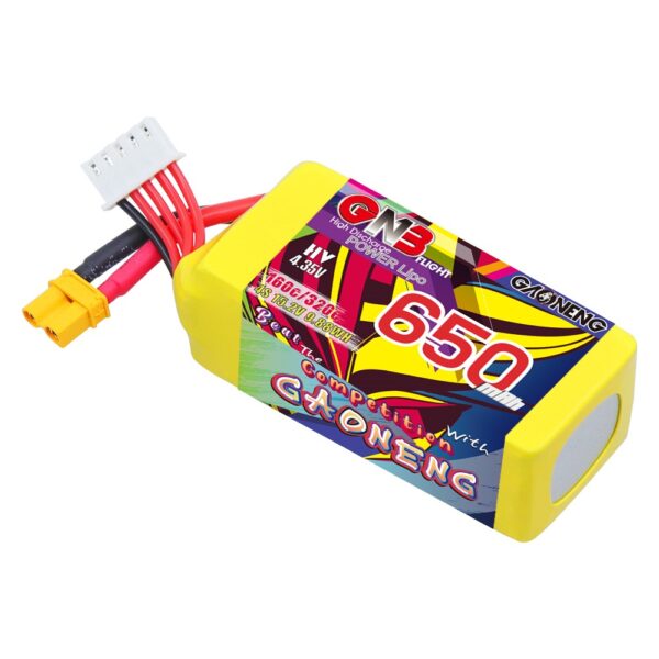 GNB Battery 15.2V 160C 650mAh 4S HV XT30 - Image 3