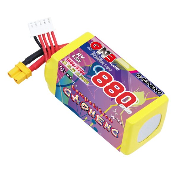 GNB Battery 15.2V 160C 880mAh 4S HV XT30 - Image 3