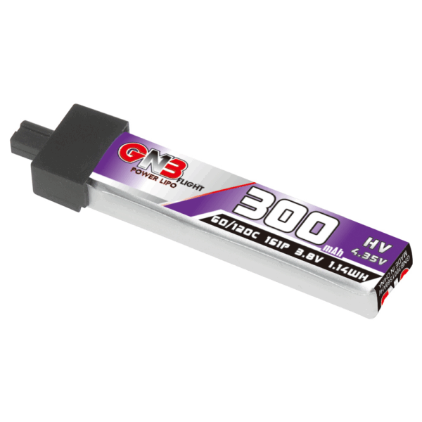 GNB Battery 3.8V 60C 300mAh 1S HV A30 Head Connector - Image 3
