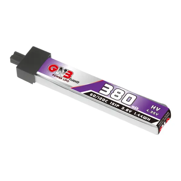 GNB Battery 3.8V 60C 380mAh 1S HV A30 Head Connector - Image 3