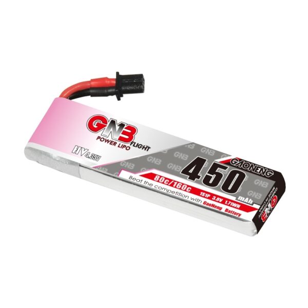 GNB Battery 3.8V 80C 450mAh 1S HV A30 Cable - Image 3