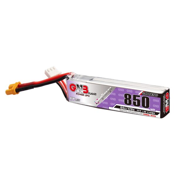 GNB Battery 7.6V 60C 850mAh 2S HV - Image 2