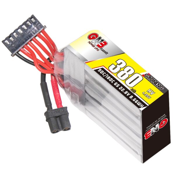 GNB Battery 22.8V 90C 380mAh 6S HV XT30 - Image 2