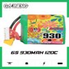 GNB Battery 22.2V 120C 930mAh 6S