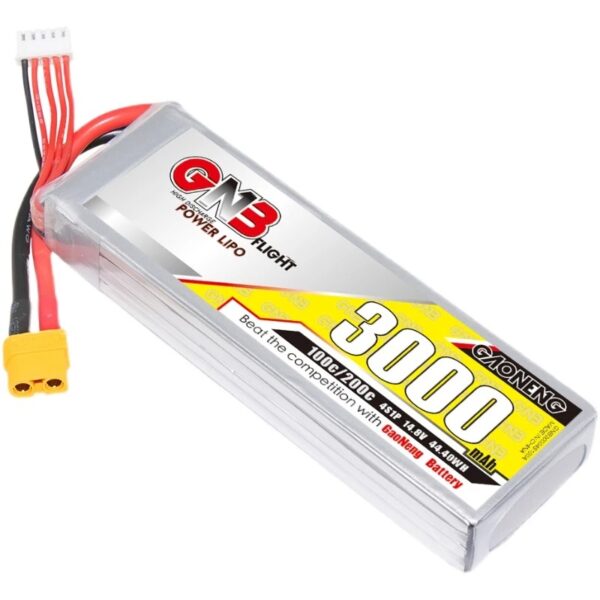 GNB Battery 14.8V 100C 3000mAh 4S (Short) - Image 2