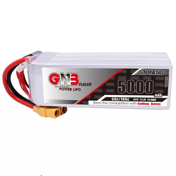 GNB Battery 22.2V 50C 5000mAh 6S - Image 3