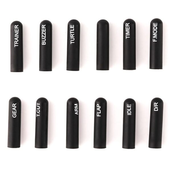 RadioMaster Labeled Switch Cover Set Long (5 Colours) - Image 5