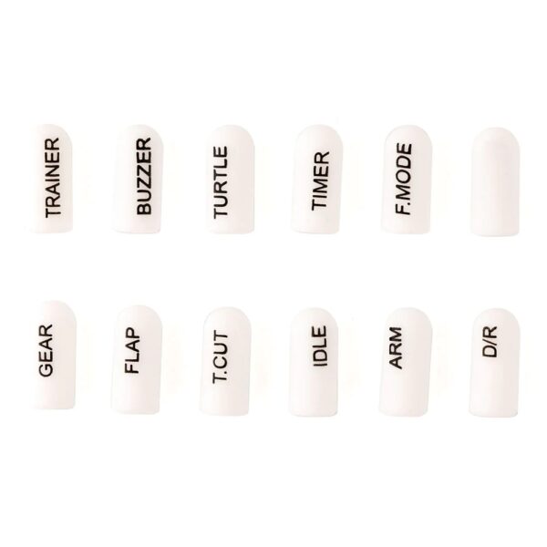 RadioMaster Labeled Switch Cover Set Short (5 Colours)