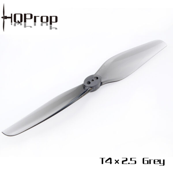 HQProp T4x2.5 Propeller (Set of 4 - Grey) - Image 2