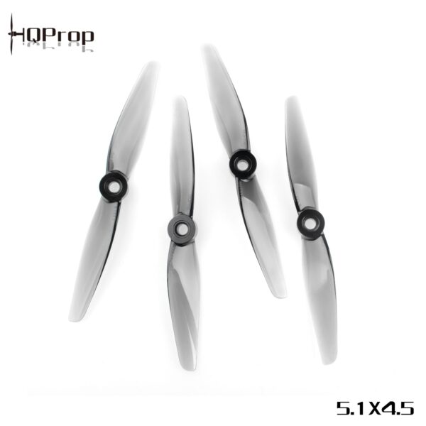 HQProp 5.1X4.5 Grey Propellers (Set of 4)