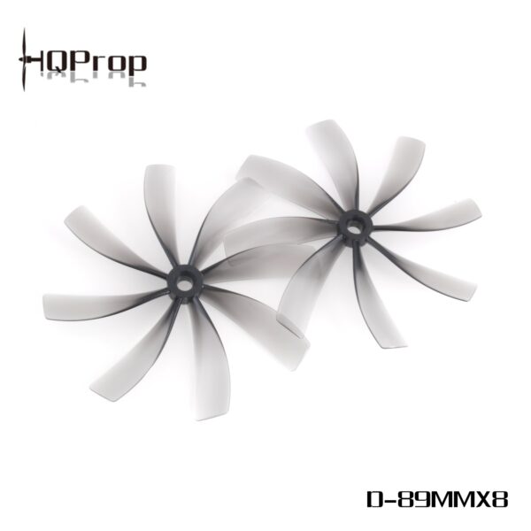 HQProp Duct-89MMX8 Propeller for CineWhoop (Set of 4 - Grey)
