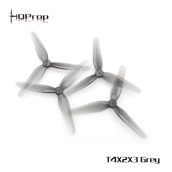 HQProp T4x2x3 Propeller (Set of 4 - Grey) - Image 2
