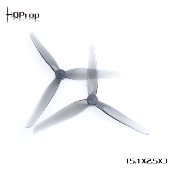 HQProp T5.1X2.5X3 Grey (Set of 4)