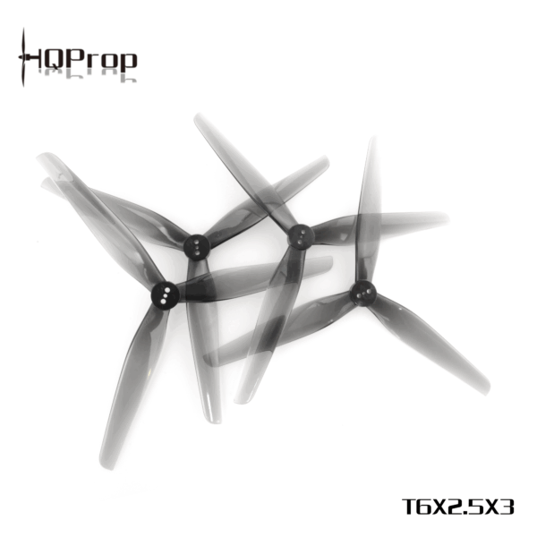 HQProp T6x2.5x3 Grey (Set of 4)