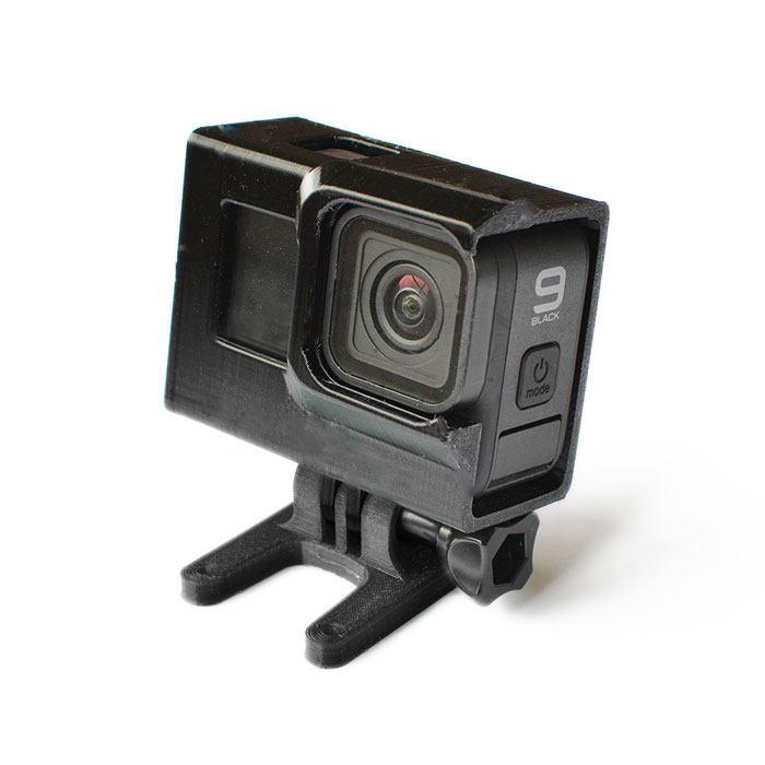 KiwiQuads 3D 3D Printed Adjustable GoPro Hero 9 Casing w/ ND Filter Holder, product image from Kiwiquads