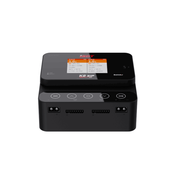ISDT K2 Zip Dual Channel AC200W / DC500W x2 Smart Charger - Image 5