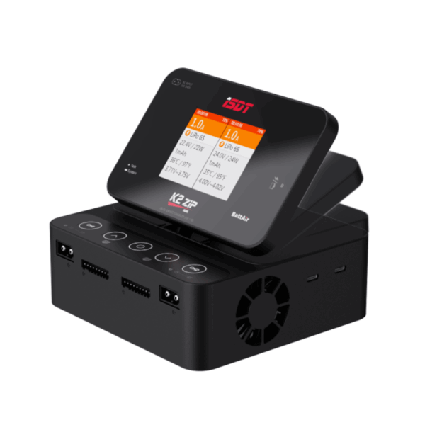 ISDT K2 Zip Dual Channel AC200W / DC500W x2 Smart Charger