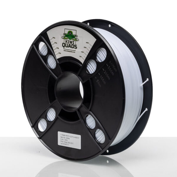 KiwiQuads PETG Filament 1kg - White