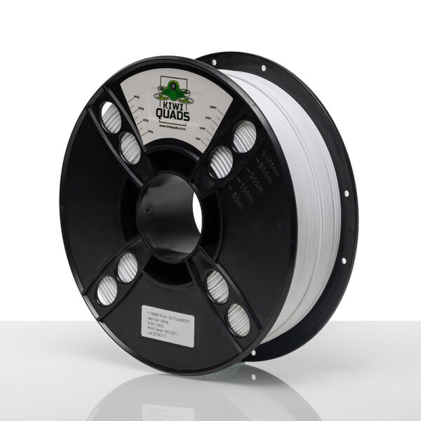 KiwiQuads PLA+ Filament 1kg - White