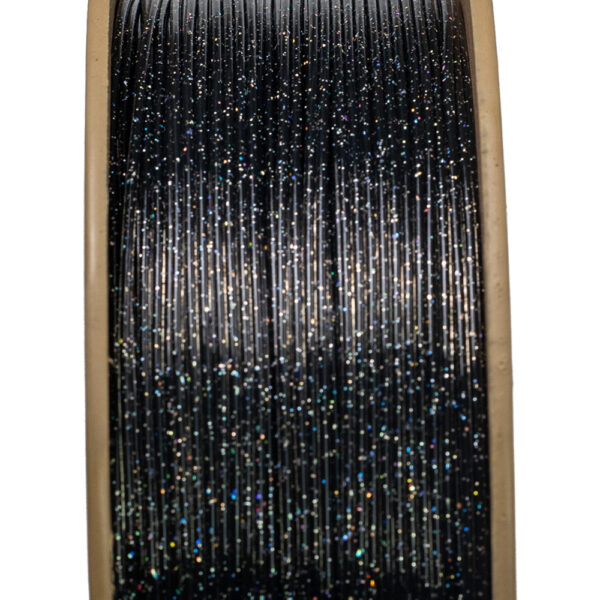 KiwiQuads PLA Galaxy Filament 1kg - Black - Image 2