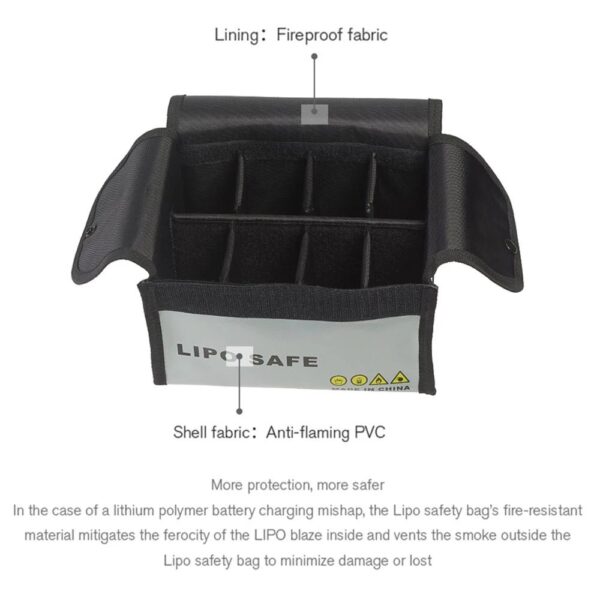 StartRC Large Battery Fire Safe Lipo Bag - Image 3