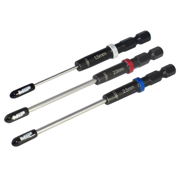 MIP Speed Tip Hex Driver Wrench 3x Set Gen 2 (1.5mm, 2.0mm, 2.5mm)
