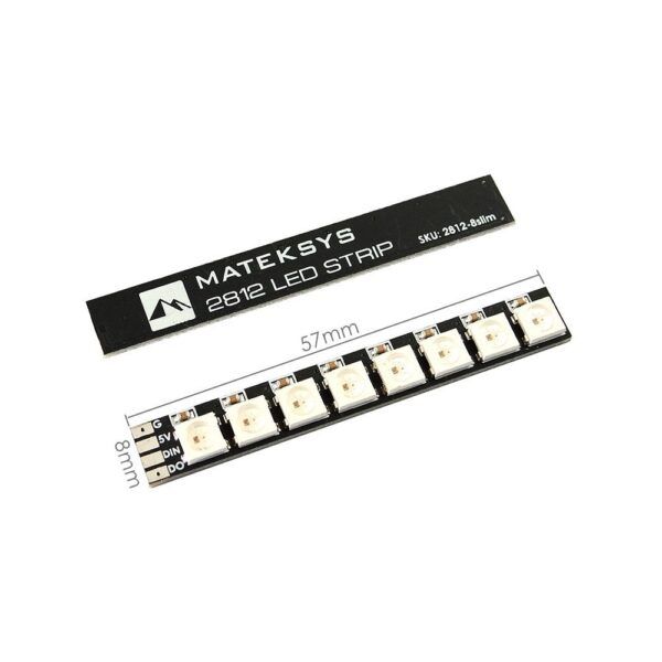 Mateksys 2812 8-LED Board Slim (Qty 2)