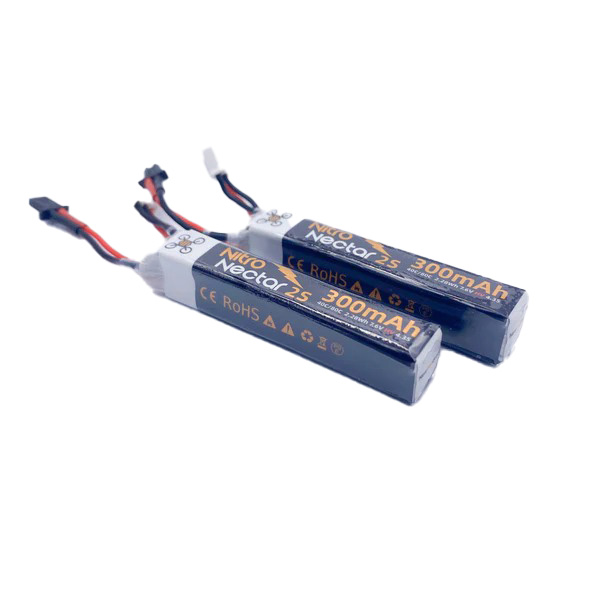 NewBeeDrone Nitro Nectar Gold 7.6V 300mAh 2S HV Battery GNB27, product image from Kiwiquads