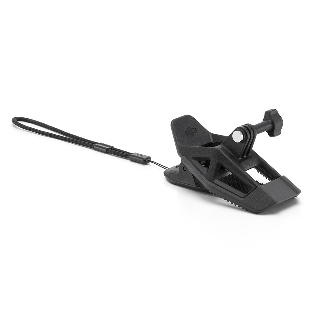 DJI Osmo Helmet Chin Mount Clip, product image from Kiwiquads