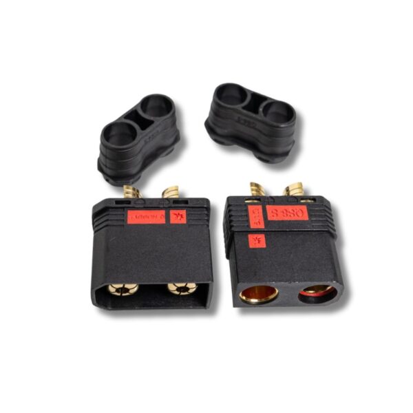 QS8-S Black Connector Pair - Image 2
