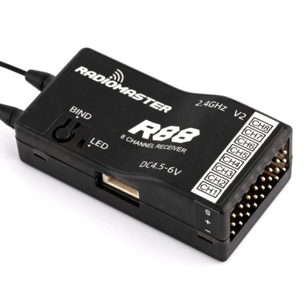 Radiomaster R88 V2 8ch Frsky D8 Compatible PWM / Sbus receiver