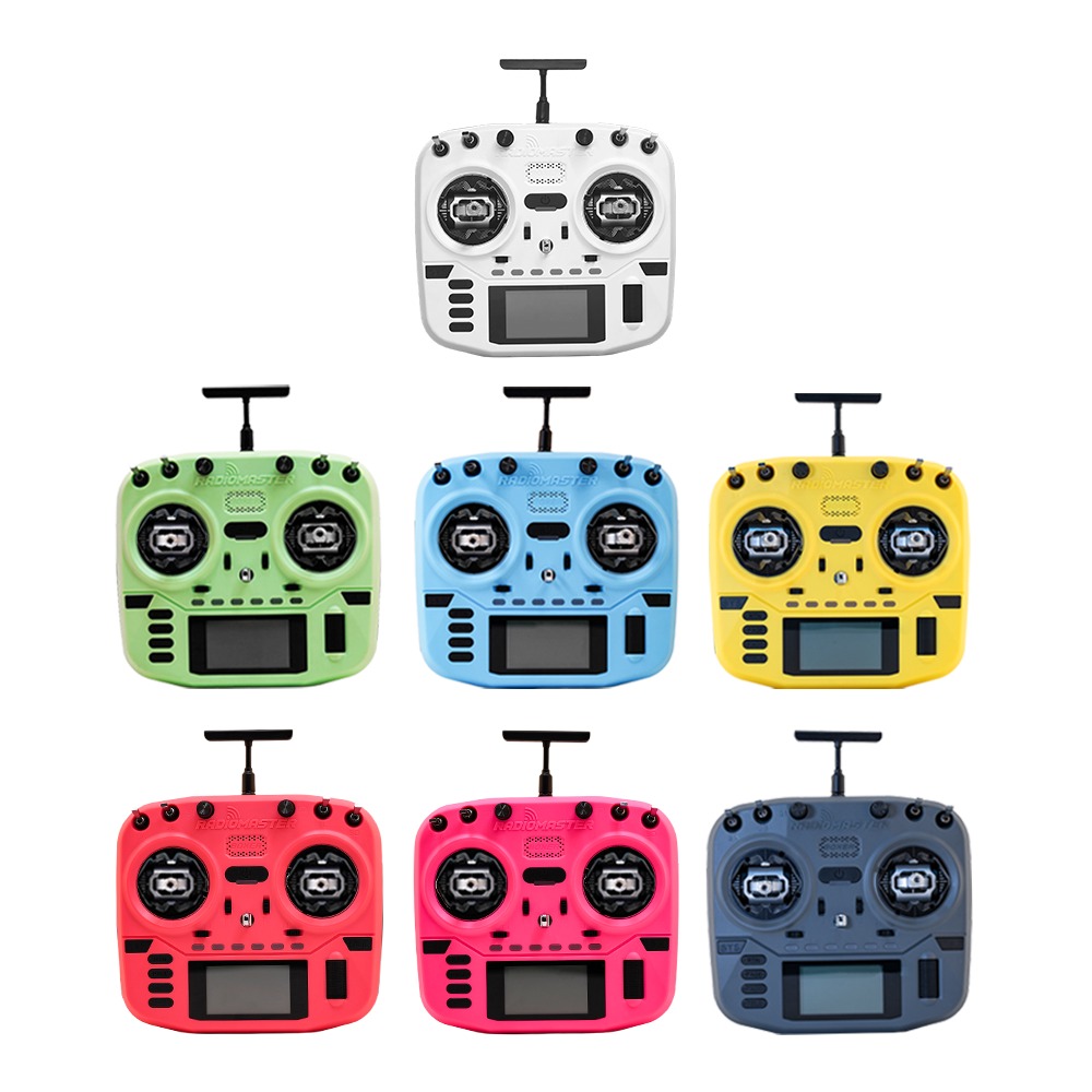 RadioMaster Boxer CRUSH Radio with AG01 Gimbals (7 Colours), product image from Kiwiquads