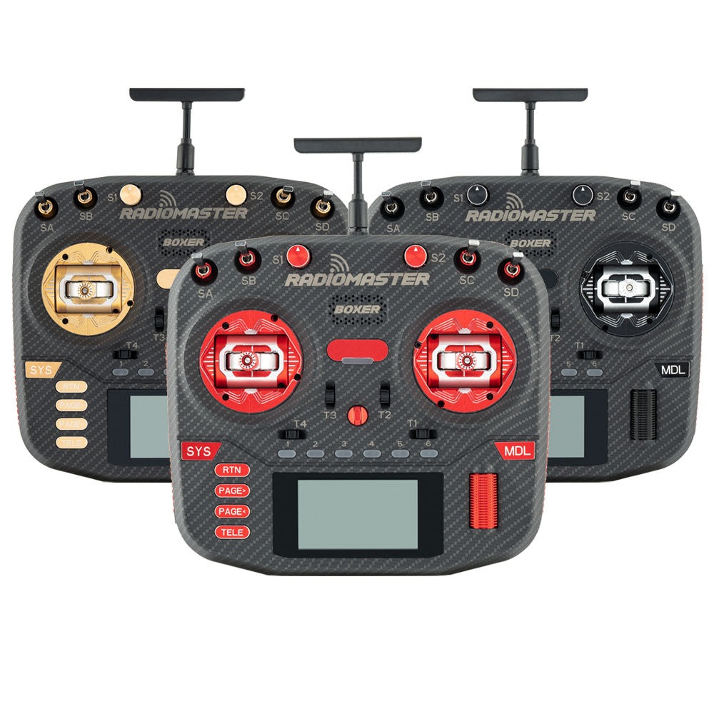 RadioMaster Boxer MAX Radio with AG01 Gimbals (ExpressLRS), product image from Kiwiquads