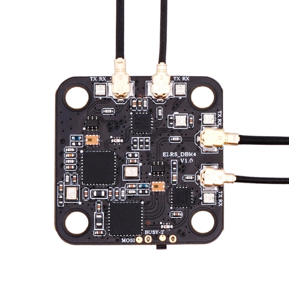 RadioMaster DBR4 Dual Band Xross Gemini ExpressLRS Receiver, product image from Pyrodrone