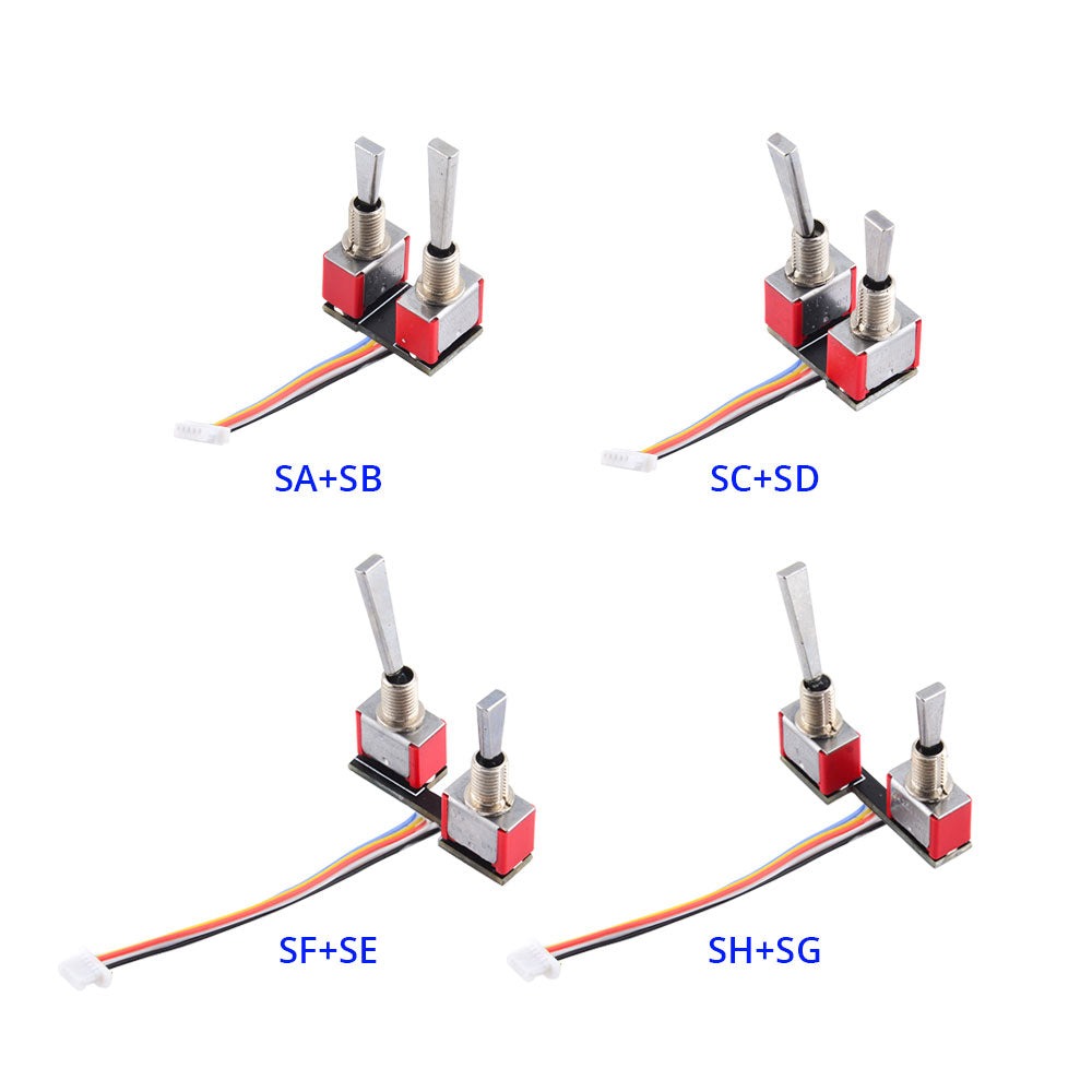 RadioMaster Spare Switch Assemblies for TX16S MKII (4 Types), product image from Kiwiquads