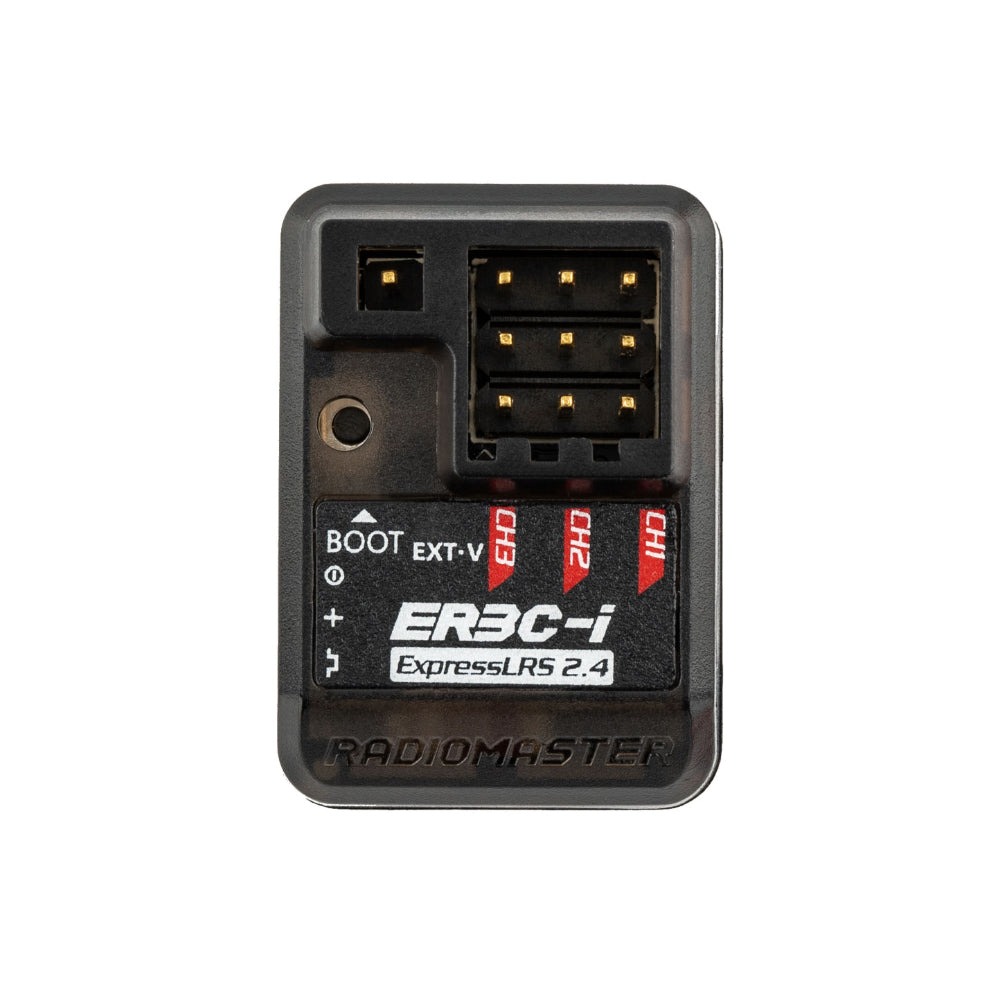 RadioMaster ER3Ci 2.4GHz 3Ch ExpressLRS Land/Sea Receiver, product image from Kiwiquads