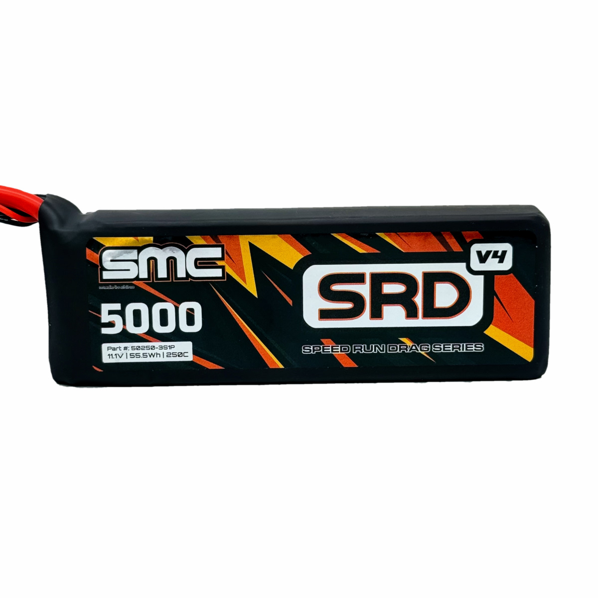 SMC Battery 11.1V 5000mAh 250C 3S SRD-V4 Speedrun Pack