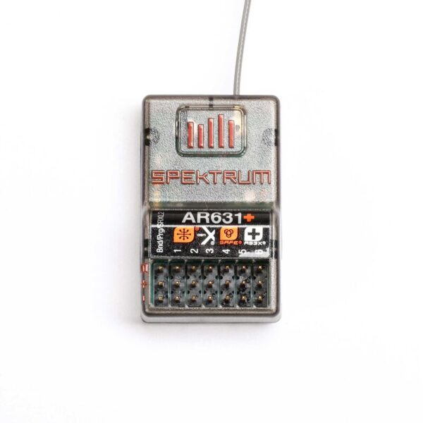 Spektrum AR631+ 6 Channel AS3X+ & SAFE Receiver - Image 3