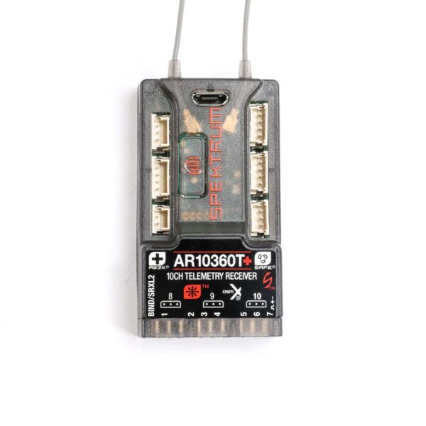 Spektrum AR10360T+ 10 Channel AS3X+ & SAFE Telemetry Receiver - Image 4