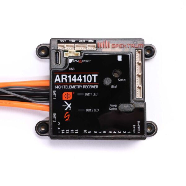 Spektrum AR14410T 14 Channel PowerSafe Telemetry Receiver - Image 2