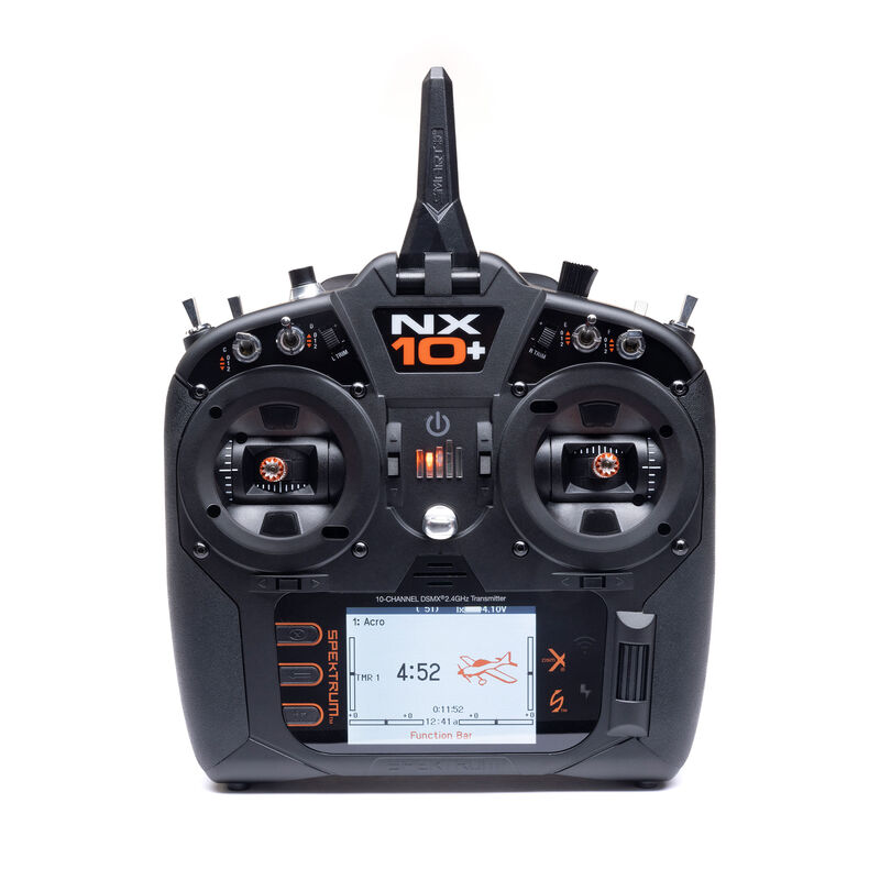 Spektrum NX10+ 20-Channel DSMX Transmitter Only, product image from Kiwiquads