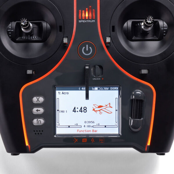 Spektrum NX7e+ 14-Channel DSMX Transmitter Only Black Edition - Image 2