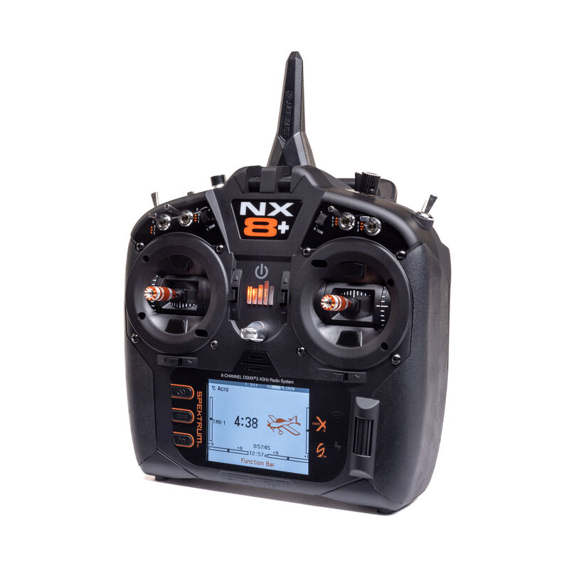 Spektrum NX8+ 20-Channel DSMX Transmitter Only, product image from Kiwiquads